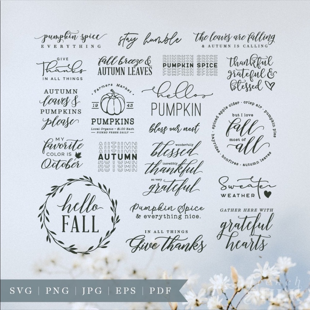 Fall Round Sign - Picture 2 of 2